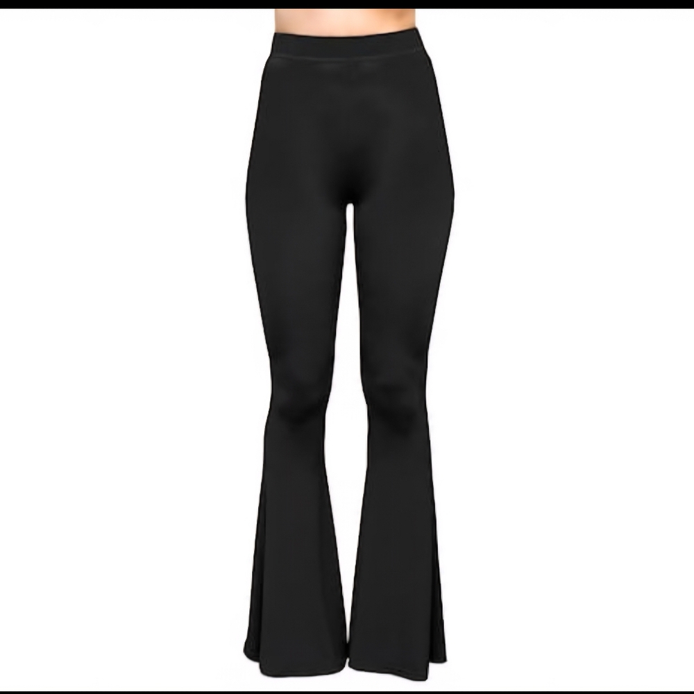 🖤 No Boundaries Stretch Flare Pants XS NWT